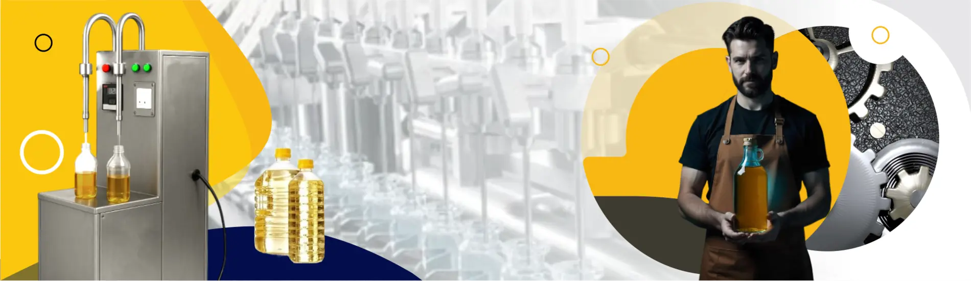 Bottle Labelling Machine Banner